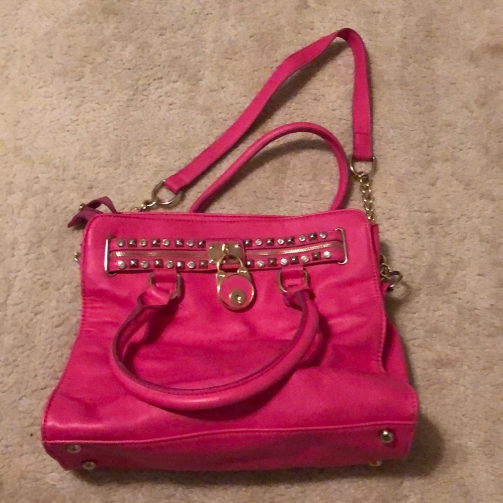 Bright Pink Purse. Gem